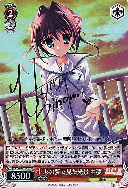 駿河屋 -<中古>DC/W09-052SP[SP]：(ホロ)あの夢で見た光景 由夢