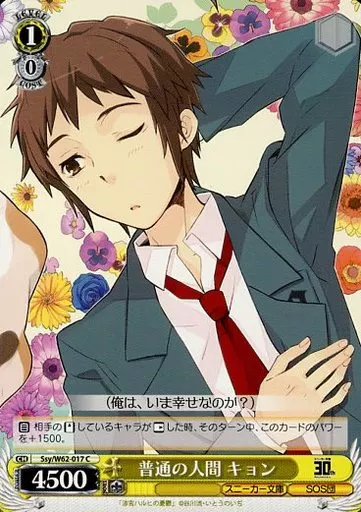 Ssy/W62-017[C]：普通の人間 キョン
