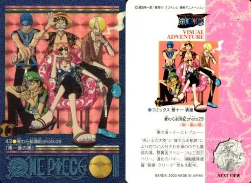 43[プリズム]：麦わら航海記photo29『東一番の悪』(Bランク)