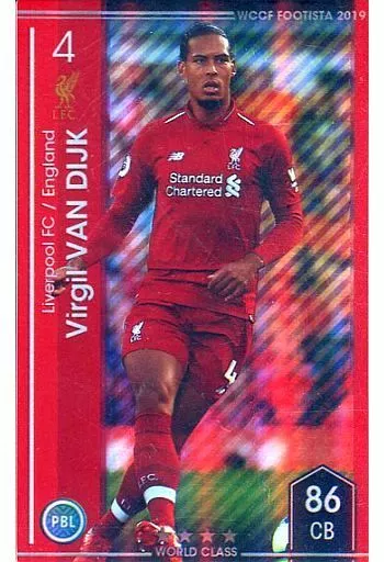 18-19シーズン　ファン・ダイク ヴァージル・ファン・ダイク サインカード /99 2025年最新】ファン
