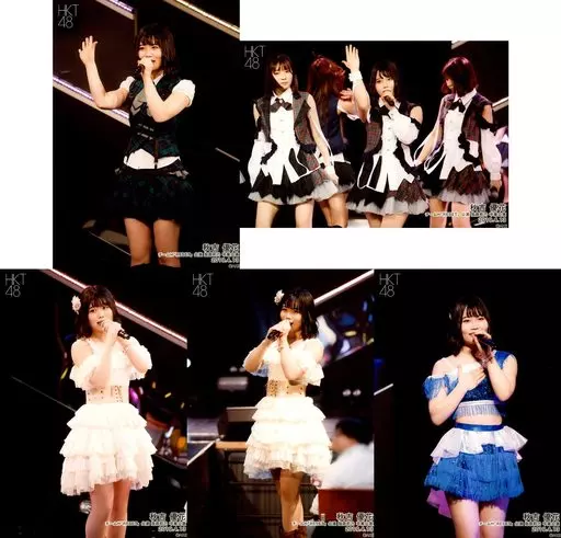 ◇秋吉優花/HKT48 チームH「RESET」公演 指原莉乃 卒業公演 ランダム生写真 2019.4.13 5種コンプリートセット