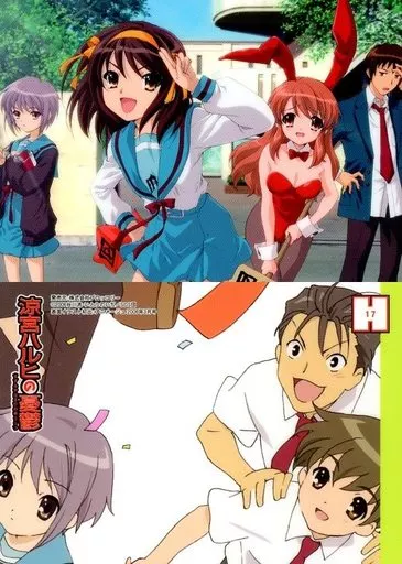涼宮ハルヒの憂鬱　朝比奈みくる　長門有希　激奏バージョン 涼宮ハルヒ」シリーズ_アクリルブロック 長門 有希&朝比奈 みくる
