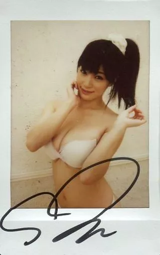 ◇高橋しょう子 直筆サイン入りチェキ セクシー女優 駿河屋