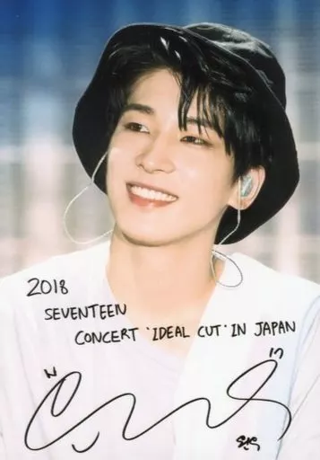駿河屋 - 【買取】SEVENTEEN/WONWOO(ウォヌ)/ライブフォト・印刷サイン