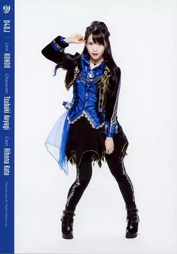 駿河屋 -<中古>燐舞曲/加藤里保菜(青柳椿)/全身頭・右手上げ・帯青