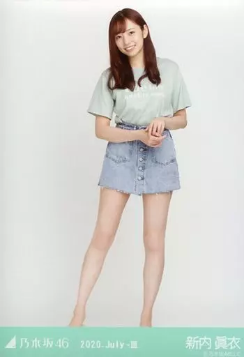 乃木坂46 新内眞衣 2020.July 生写真 3種コンプ 駿河屋 -<中古>◇新内眞衣/「乃木坂46 2020.July」WebShop 限定
