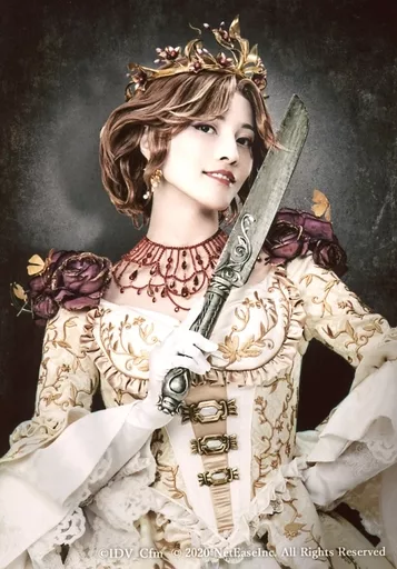 生写真(女性)/女優　大湖せしる(血ノ女王(マリー))/上半身・背景黒・キャラクターショット/舞台「Identity V /第五人格 『Identity V STAGE』 Episode3『Cry for the moon』」個人ブロマイドSecond-hand