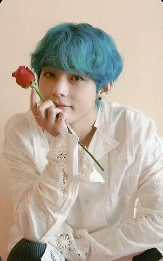 防弾少年団/V(ブイ)/裏面ピンク/DVD「BTS MEMORIES OF 2019」封入特典フォトカード