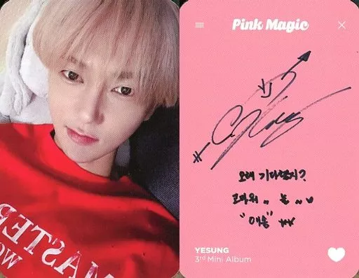 SuperJuniorYesungイェソンpink magic トレカ付き SUPER JUNIOR YESUNG Pink Magic CD トレカ① - メルカリ