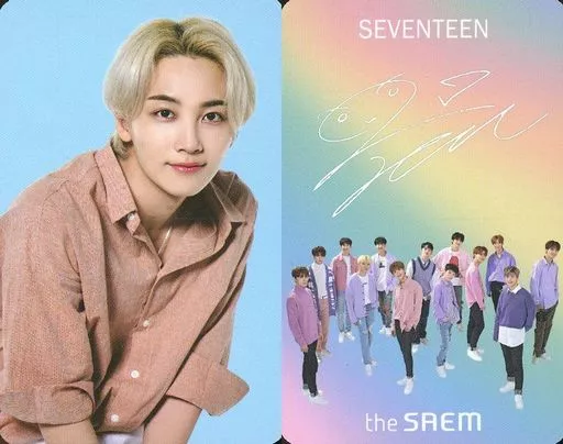 SEVENTEEN the saem ジョンハン 駿河屋 -<中古>SEVENTEEN/JEONGHAN(ジョンハン)/裏面印刷サイン入り