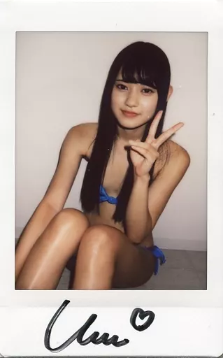超絶可愛い☆八掛うみ 直筆サイン入りチェキ☆④ （未使用】超絶
