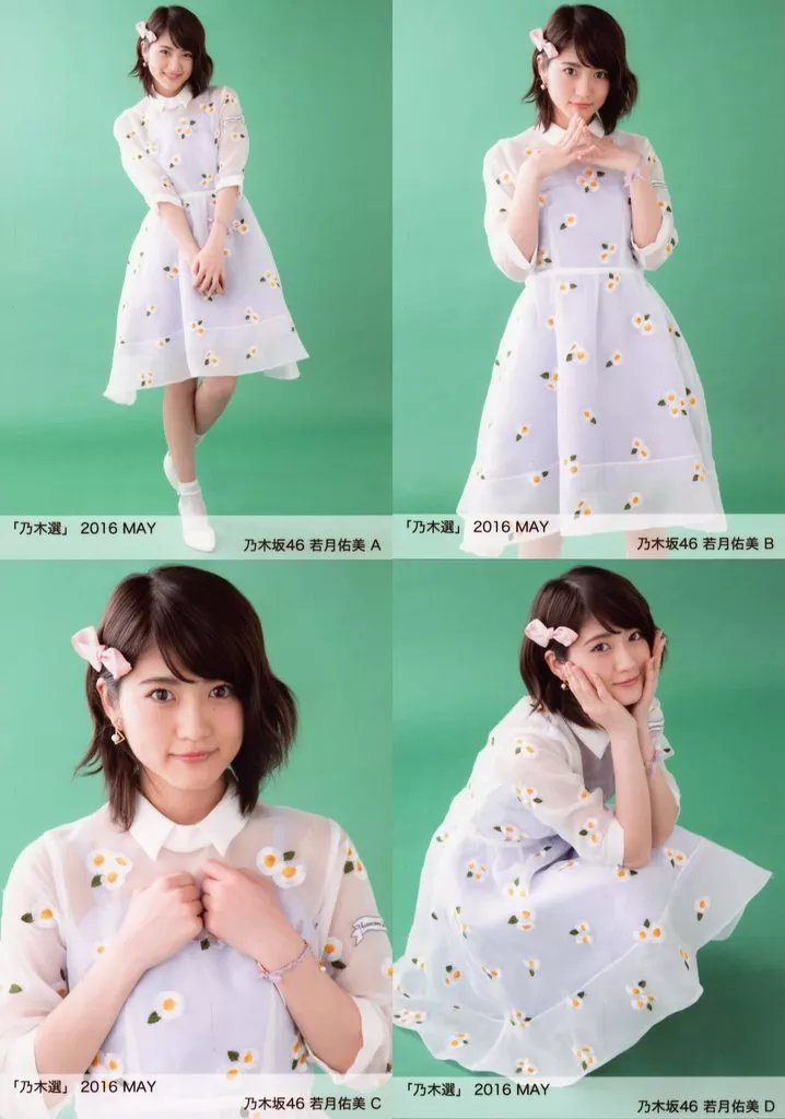 乃木選 2016 MAY 駿河屋 -<中古>◇若月佑美/「乃木選 2016 MAY」ランダム生写真 4種