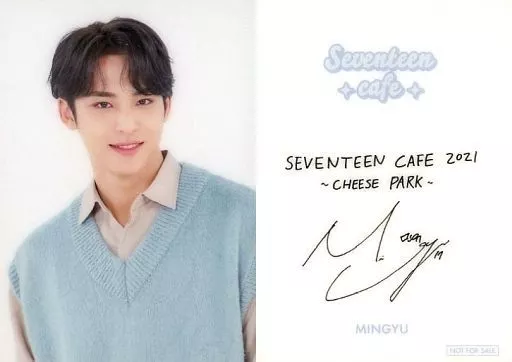駿河屋 -<中古>SEVENTEEN/MINGYU(ミンギュ)/裏面印刷サイン入り