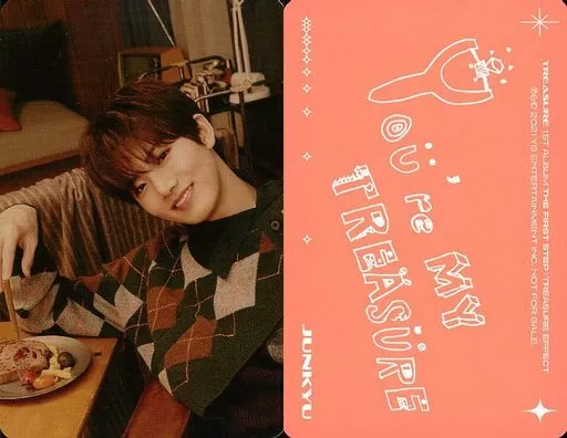 駿河屋 -<中古>TREASURE/ジュンギュ/裏面オレンジ/CD「The First Step