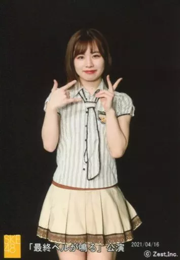青木詩織/2021.0416 チームK「最終ベルが鳴る」公演 江籠裕奈生誕祭/劇場公演撮って出し生写真