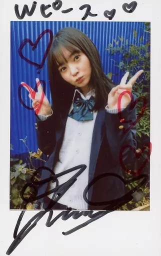 西永彩奈　直筆サイン　入りチェキ9枚セット 西永彩奈さん直筆サイン入りチェキ（非売品・美品・2023年）A-2