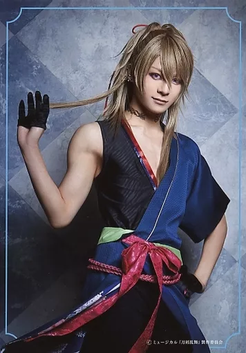 刀剣乱舞ミュージカル　ビジュアルボード　小竜景光 刀ミュ 江水散花雪 3枚組ブロマイド(戦闘ver) 小竜景光 長田光平 | K