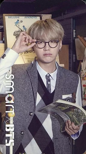 防弾少年団/SUGA(シュガ)/「smart×BTS」フォトカード