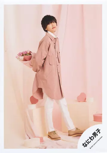 ジャニーズJr. - 道枝駿佑 公式写真 greeting photo Johnny's - なにわ男子 道枝駿佑 greeting photo 公式写真 ②の