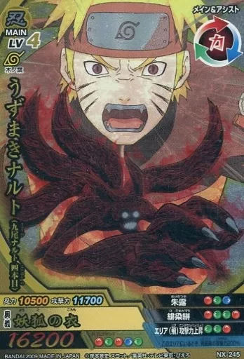 駿河屋 -<中古>NX-245[NR]：うずまきナルト(九尾ナルト四本目)（NARUTO