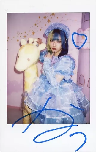 駿河屋 -<中古>☆twinpale/蒼井叶/直筆サイン入り/生チェキ（女性生写真）