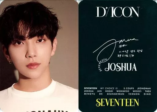 駿河屋 -<中古>SEVENTEEN/JOSHUA(ジョシュア)/「Dicon vol.12