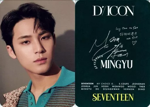 Dicon vol.12 SEVENTEEN ミンギュ MINGYU Dicon vol.12 SEVENTEEN写真集『My Choice is…』MINGYU Special