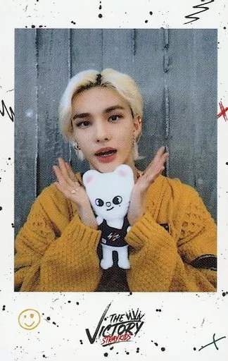 Stray Kidsポップアップ特典カード Hyunjin Hyunjin Stray Kids SKZ HOP POPUP QR Photocard PC Photo card