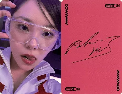 コレクションカード(女性)/CD「MIC ON」(MAIN Ver.)封入特典