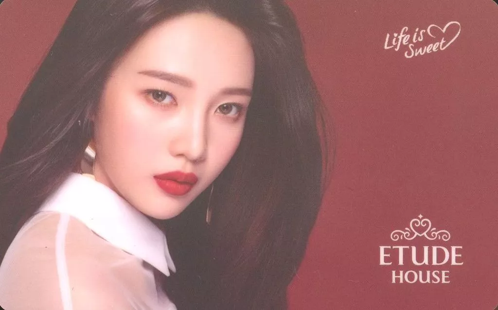 Red velvet エチュードハウス　カード RedVelvet エチュードハウス ETUDE HOUSE リップ カード