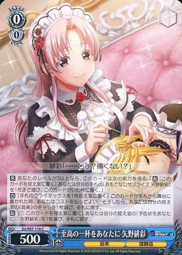 DJ/S97-110[C]：至高の一杯をあなたに 矢野緋彩