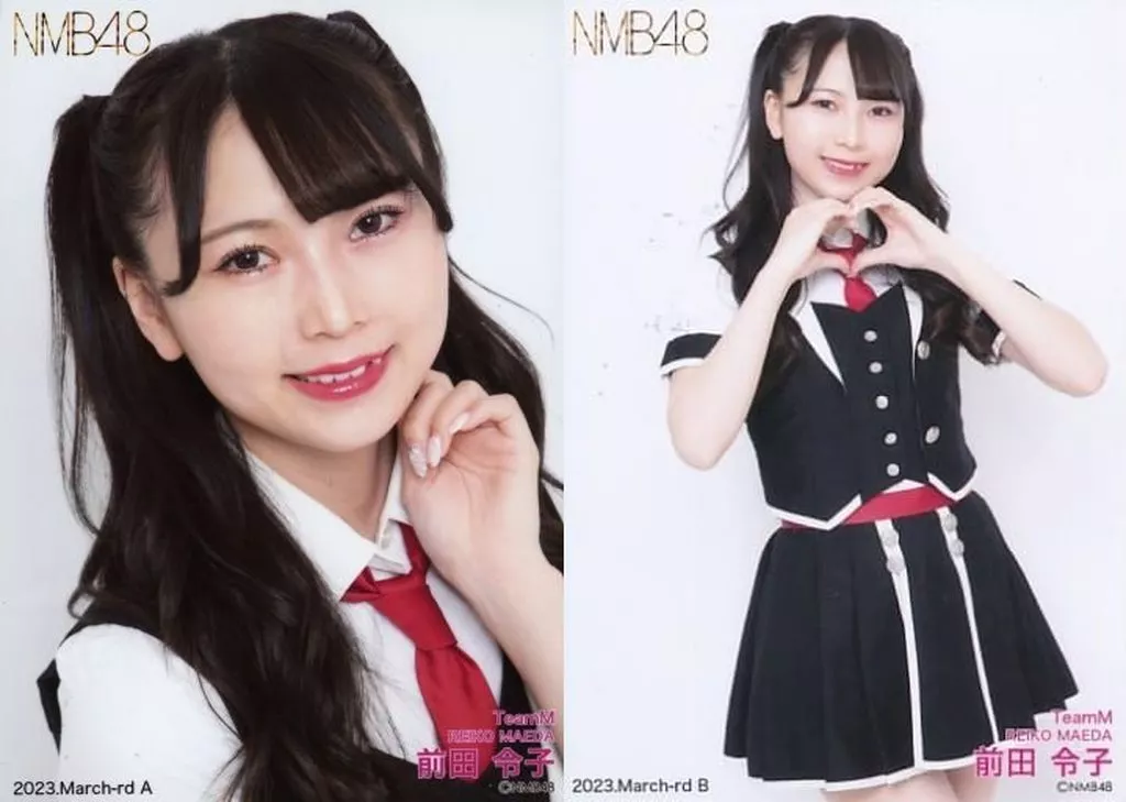 蒲*郎様 前田令子 NMB48 2023 March 生写真 A 直筆 サイン 駿河屋 - 【買取】◇前田令子/2023.March-rd ランダム生写真 2種