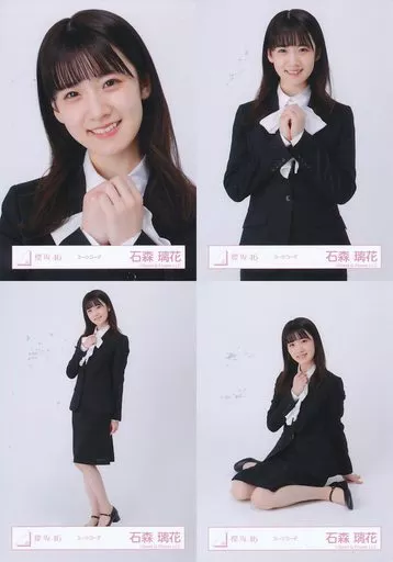 石森璃花　櫻坂46 ランダム生写真　16種コンプ　最新 生写真(坂道シリーズ)/アイドル/櫻坂46 ◇石森璃花/櫻坂46ランダム生