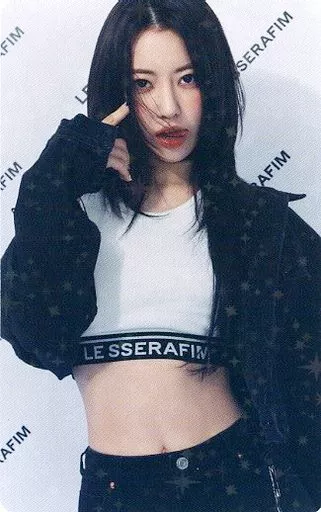 [ホロ仕様]：LE SSERAFIM/SAKURA(サクラ)/CD「UNFORGIVEN(Standard ver.)」Weverse Shop JAPAN特典ホログラム入りフォトカード