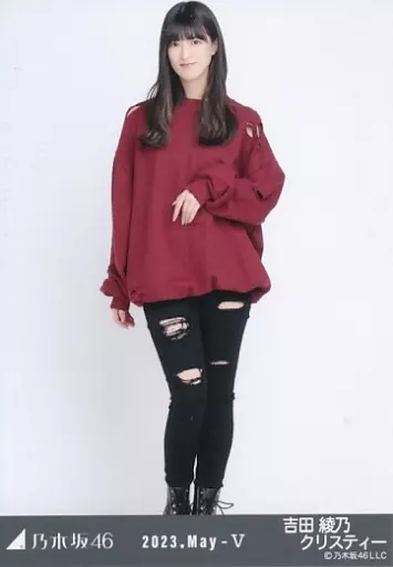 吉田綾乃クリスティー/全身・ダメージ/「乃木坂46 2023.May-V」WebShop 限定ランダム生写真