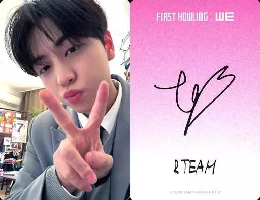 駿河屋 -<中古>＆TEAM/TAKI/裏面ピンク・印刷サイン入り/＆TEAM JAPAN