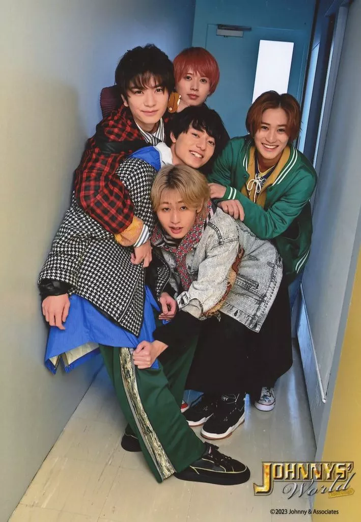 HiHi Jets/集合(5人)/全身/「JOHNNYS’ World Next Stage」オリジナルフォト