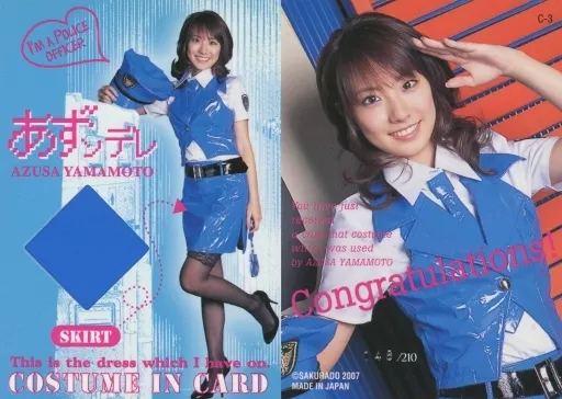 山本梓　トレーディングカード　210枚セット 駿河屋 -<中古>C-3[コスチュームカード(/210)]：山本梓/山本梓