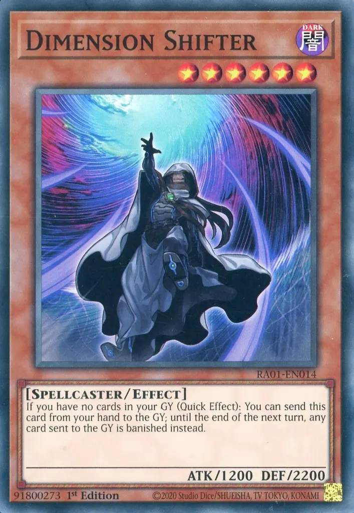 遊戯王/SR/効果モンスター/英語版/25th　Anniversary　Rarity　Collection　RA01-EN014[SR]：Dimension Shifter/ディメンション・アトラクター