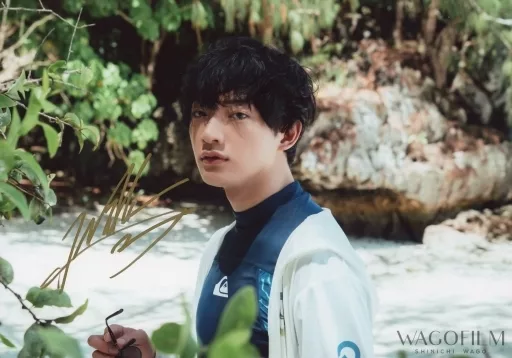 ☆和合真一/直筆サイン入り・横型・A4サイズ「和合真一写真作品展「WAGOFILM 」生写真