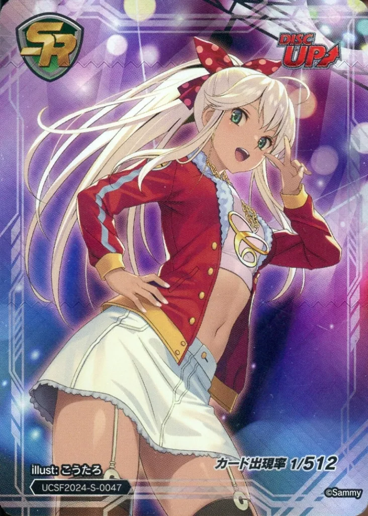 企業カード/SR/サミーカード/ユニバーサルカーニバル×サミーフェスティバル　2024　UCSF2024-S-0047[SR]：DISC Up↑