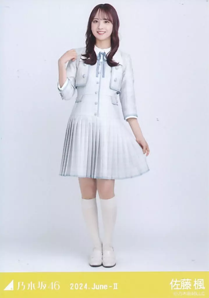 超歓迎 駿河屋 2024.June-II -<中古>佐藤楓/全身・35th制服/「乃木坂46 ピンズ・ピンバッジ・缶バッジ