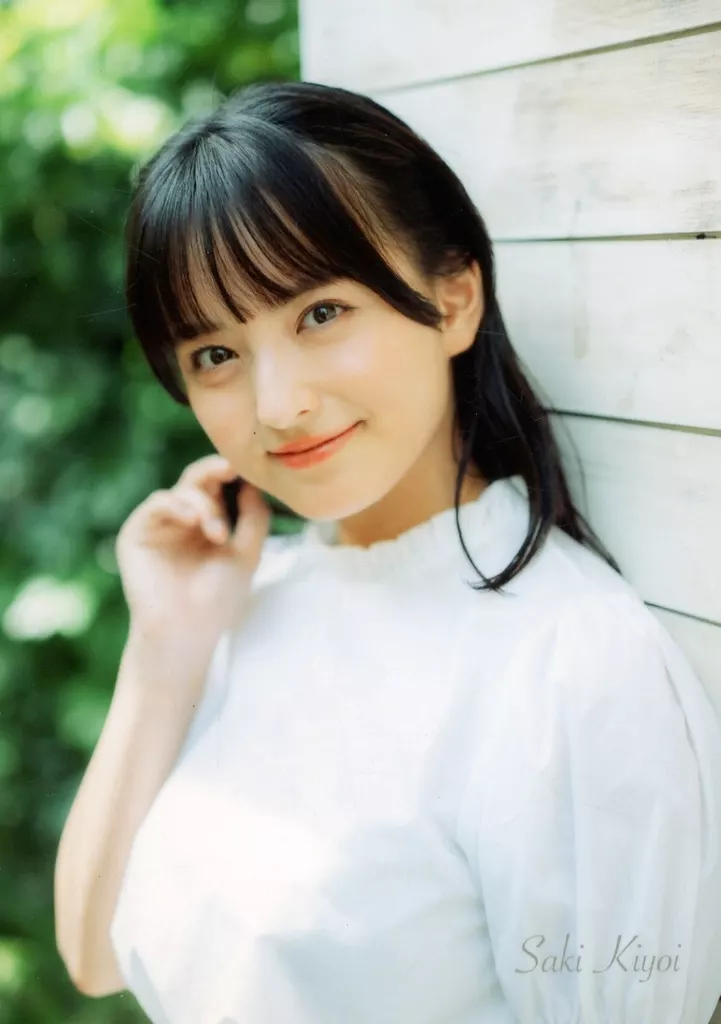 清井咲希　生誕　生写真　2025 駿河屋 -<中古>清井咲希/バストアップ・壁・右手顔/「清井咲希
