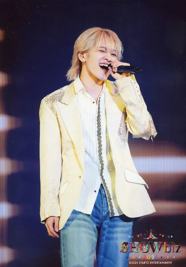 元木湧 SHOWbiz ライブフォト 中古】生写真(STARTO) 少年忍者/元木湧/ライブフォト・膝上/「SHOWbiz