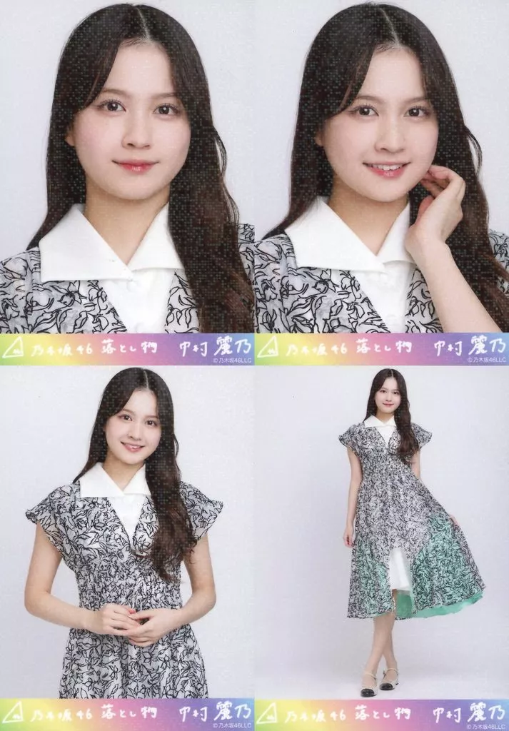 ◇中村麗乃/「落とし物」乃木コレ ランダム生写真 スーパーレア 4種コンプリートセット