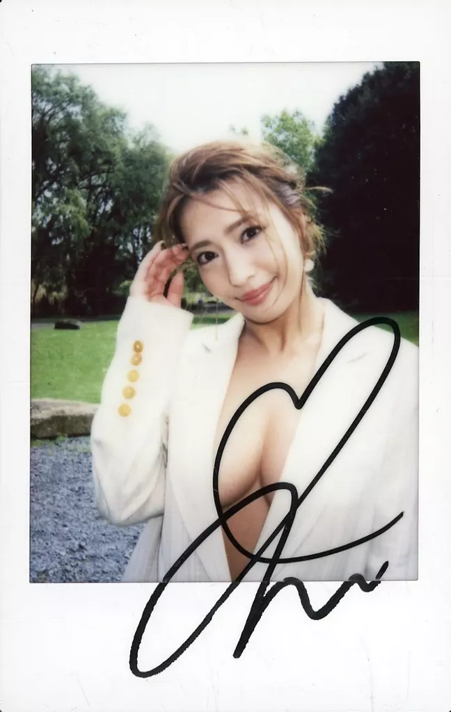 サイン 橋本梨菜 直筆サイン入り チェキ 生チェキ 4