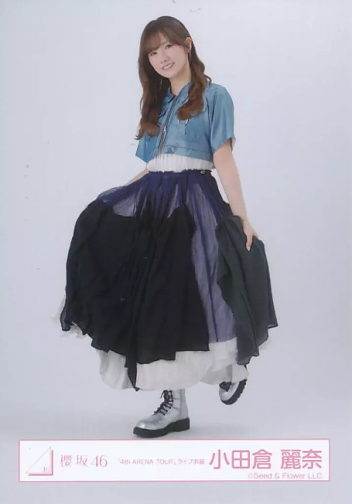 k*o様 櫻坂46 小田倉麗奈　4thアニラライブ衣装　直筆サイン　生写真 k*o様 櫻坂46 小田倉麗奈 4thアニラライブ衣装 直筆サイン 生写真