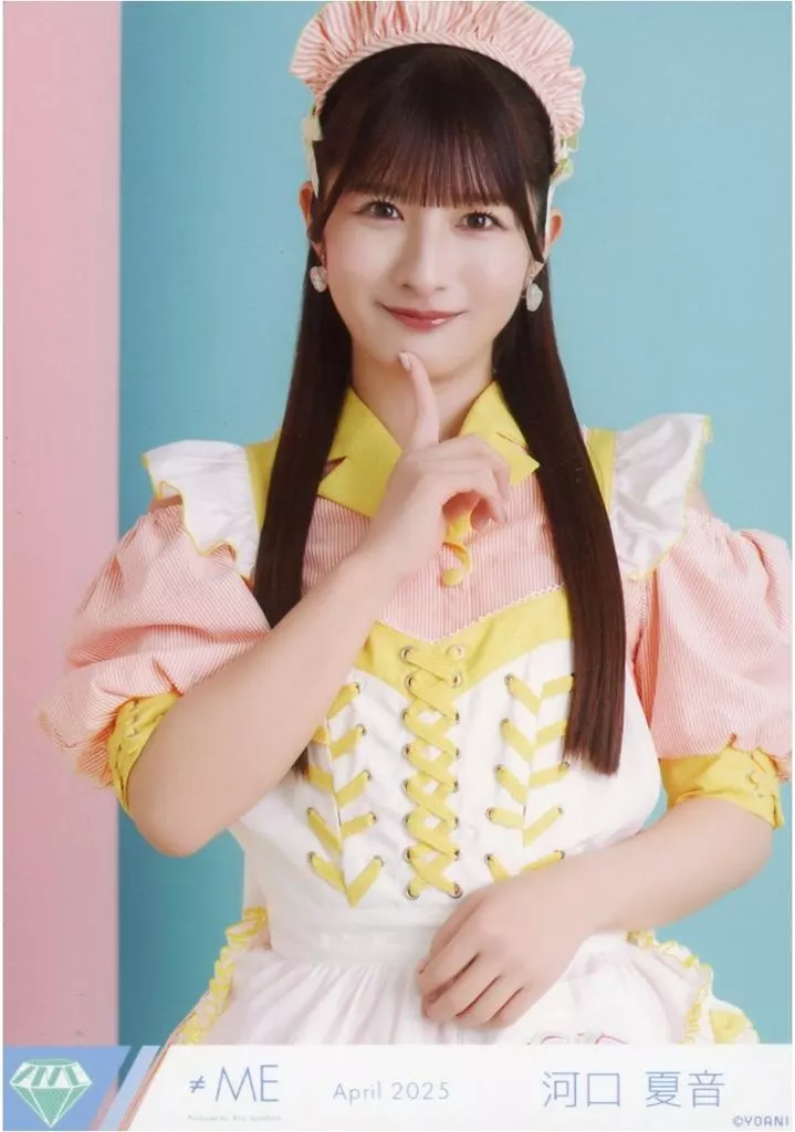 ≠ME 河口夏音 直筆 生写真 イコノイジョイ2024 ノイミー チュウ 駿河屋 -<中古>ノットイコールミー(≠ME)/河口夏音/上半身/ノット