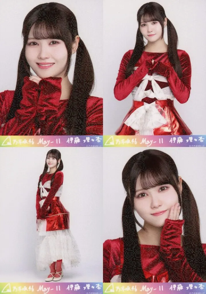 ◇乃木坂46/伊藤理々杏/「乃木坂46 2025.May-II」乃木コレ ランダム生写真 スーパーレア 4種コンプリートセット