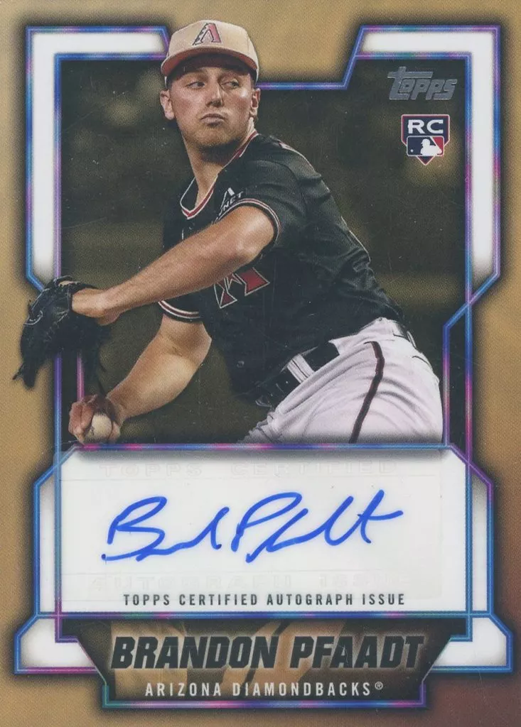 TJA-BP[AUTOGRAPH]：Brandon Pfaadt(直筆サイン入り)